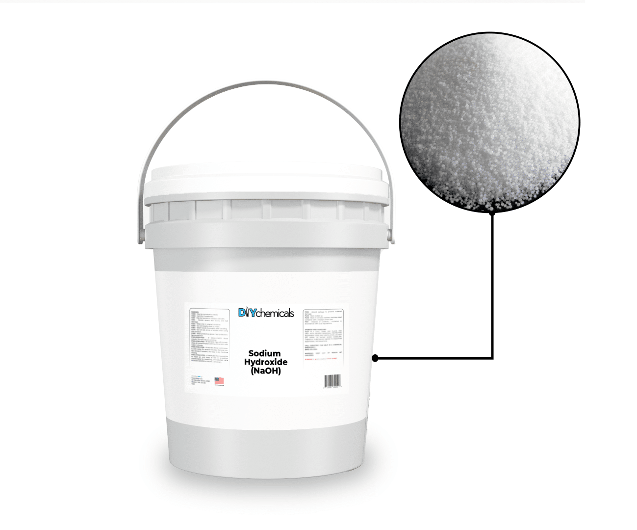 Sodium Hydroxide (Lye) - Flake or Beads, Industrial & Manufacturing ...